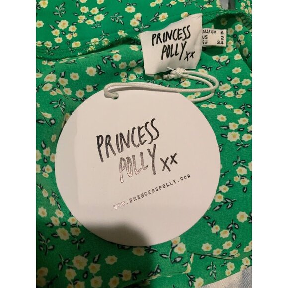 Polly Princess Green Charlie Set Green Floral  Skirt, Size 2, NWT! - Picture 6 of 7